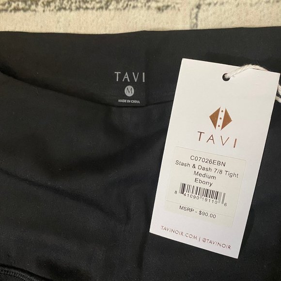 Tavi Noir Stash and Dash 7/8 Leggings M - Picture 7 of 10